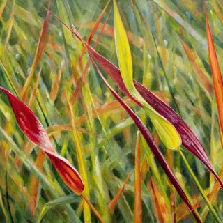 New Grass, oil painting by Elizabeth Ross